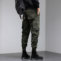 Single Road Mens Cargo Pants Men Multi Pockets Baggy Hip Hop Fashion Techwear Joggers Male Trousers Streetwear Casual Pants Men