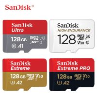 แซนดิสไมโครเอสดีการ์ดหน่วยความจำ32GB A1 Microsdhc การ์ดความจำ64GB 128GB C10 Microsdhc EXTREME PRO V30 U3 A2การ์ด TF 4K UHD