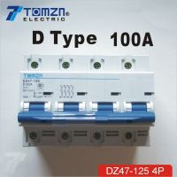 4P 100A 240V/415V 50HZ/60HZ Circuit breaker MCB