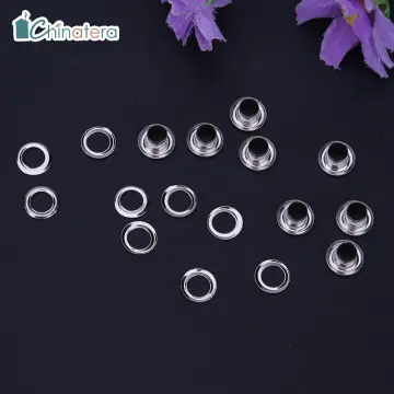 100 Sets Silver Grommet Tool Kit 1/2 Inch Grommets Eyelets with  Installation Tools for Shoes Bag Leather Belt Eyelets Grommet - AliExpress