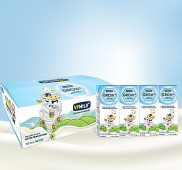 Sữa tiệt trùng có đường VPMilk Grow+ 180mlx4