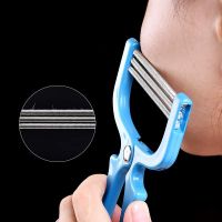 【cw】 Facial Hair Remover Manual Face Removal Epilator Depilator Makeup Accessories