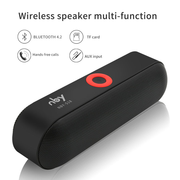 nby-s18-portable-bluetooth-speaker-with-dual-driver-loudspeaker-12-hours-playtime-hd-audio-subwoofer-wireless-speakers-with-mic