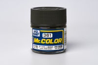 สีสูตรทินเนอร์ Mr.color 361 Dark Green BS641