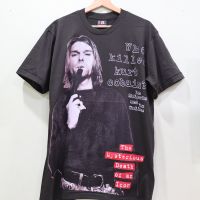 เสื้อkrur cobain ลายโอเวอร์ปริ้น สไตล์วินเทจ สกรีนทั้งตัว ผ้านอก เสื้อOVP เสื้อโอเวอร์ไซส์ เสื้อวงดนตรีต่างประเทศ เสื้อวงร๊อค