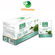 Hộp 20 gói x 3g Bột Cải Xoăn Kale sấy lạnh nguyên chất NTPOWDER 60g - Nhất