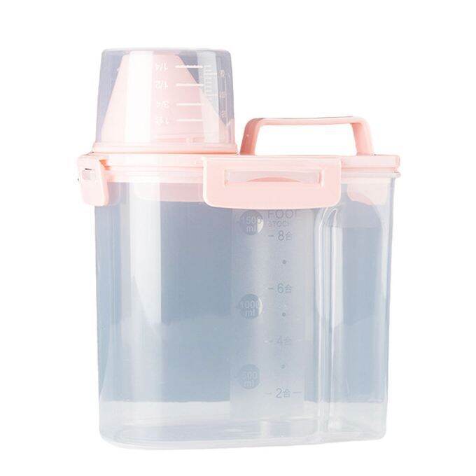 Pet Food Storage Airtight Container Cat Food Container Pet Food ...