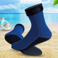 3MM Thermal Diving Socks Non-Slip Anti-Jellyfish Warm Snorkeling No Mouth Wetsuit for