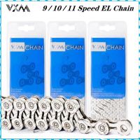 VXM Bike Chain 9 10 11 Speed EL Hollow Bicycle Chains For Mountain Road Bike Chromium Molybdenum Steel Cycling 9 10 11v Chain