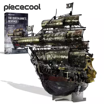 Piececool 3D Metal Puzzles, Musashi Battleship Model Kits DIY Assembly  Building Toys, Great Christmas Birthday Gifts for Kids 