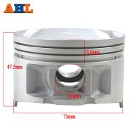 AHL STD 100 Cylinder Bore Size 73mm 74mm Motorcycle Piston Piston Ring Kit For Yamaha TTR250 TT250R TTR 250 1999-2006