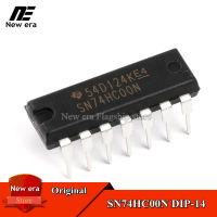 10ชิ้นเดิม SN74HC00N DIP-14 74HC00N 74CH00 DIP14 Quad 2-Input Logic ชิปธรรมดาและใหม่เดิม