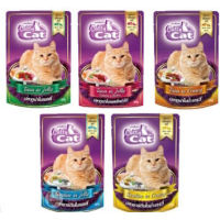 [1ซอง] อาหารเปียก cattycat อาหารเปียกแมว 80 กรัม