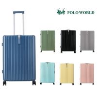 POLO WORLD PW-950 TSA LOCK TROLLEY CASE LUGGAGE 24" กระเป๋าเดินทางล้อลาก รุ่น TROLLEY CASE 4 ล้อคู่ ขนาด  24 นิ้ว