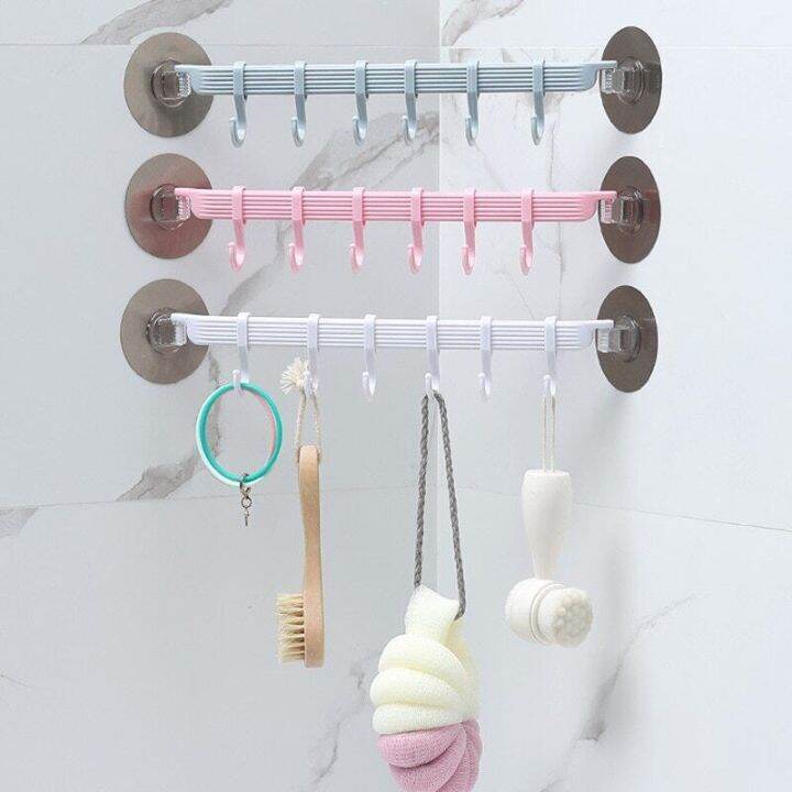 Organizer Hook Bathroom Sucker Vacuum Frame Towel Adjustable Wall Tool Shelves | Lazada PH