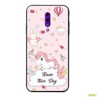 เคส AAC น่ารักสำหรับ OPPO Reno Z HMHD ซิลิคอนนุ่มรูปแบบเคสโทรศัพท์เคส TPU