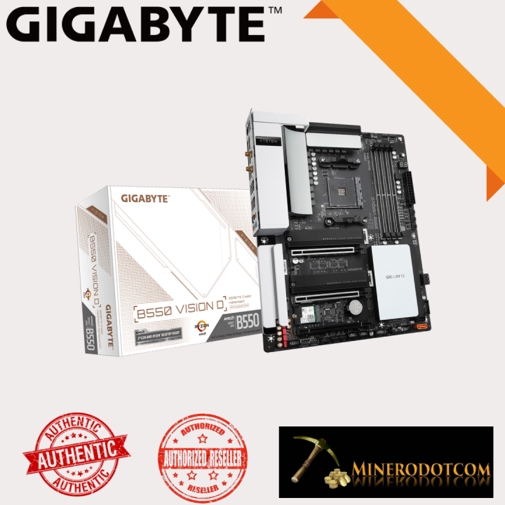 GIGABYTE B550 VISION D - AMD WHITE | Lazada PH