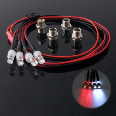 Ready Stock Model Car Upgrade Modified Parts Accessories LED Car Light 4/6 Lights 5mm Lamp Beads for 1/10 RC Car