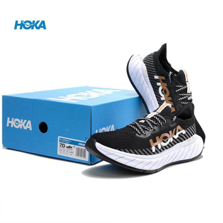Hoka One One Carbon 3 Running Shoes Carbon X3 Racing Carbon Plate Shock