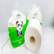 Khăn cotton Beyaki chăm sóc da mặt dùng 1 lần dạng cuộn 60 tờ 20x20cm