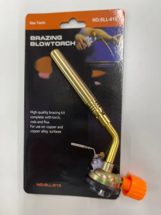 GAS TORCH BRAZING BLOWTORCH (SLL815) Lazada
