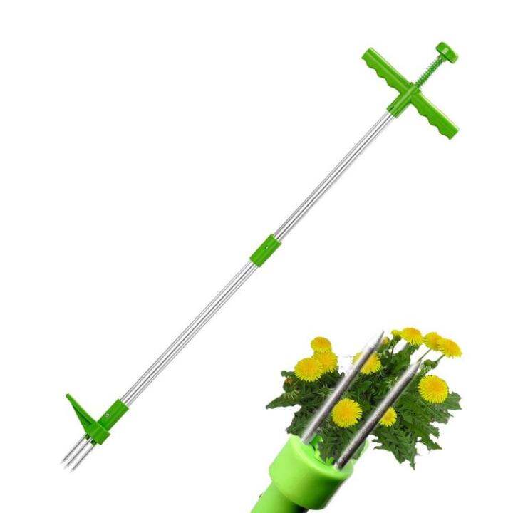 garden-ing-tool-garden-puller-tool-step-and-twist-manual-er-with-foot-pedal-adjustable-long-handle-root-removal-tool-for-garden-s-lawn-latest