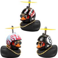 【CC】■▲▨  Car Goods Broken Wind Helmet Small Decoration Interior Accessorie Wind-breaking Cycling Ornament