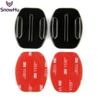 ฐานอุปกรณ์เสริมสำหรับกล้องกีฬา Snowhu 2x เทปกาวสองหน้าแรงยึดติดสูงติดแบนเหนียวสำหรับ Gopro Hero 8 7 6 5 4สำหรับ Gp12กล้องเสี่ยวหมี Yi Sjcam