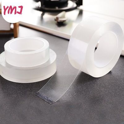 No Trace Transparent Acrylic Waterproof Mildew-proof Tapes Self-adhesive Tape Bathroom Kitchen Sink Corner Line Strip Sticker Adhesives Tape