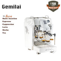 Gemilai เครื่องชงกาแฟอัตโนมัติ (ตั้งค่าเวลาชงได้) 2950W 2 ลิตร รุ่น CRM 3129 แถมผงกำจัดคราบตระกรัน 1 กล่อง