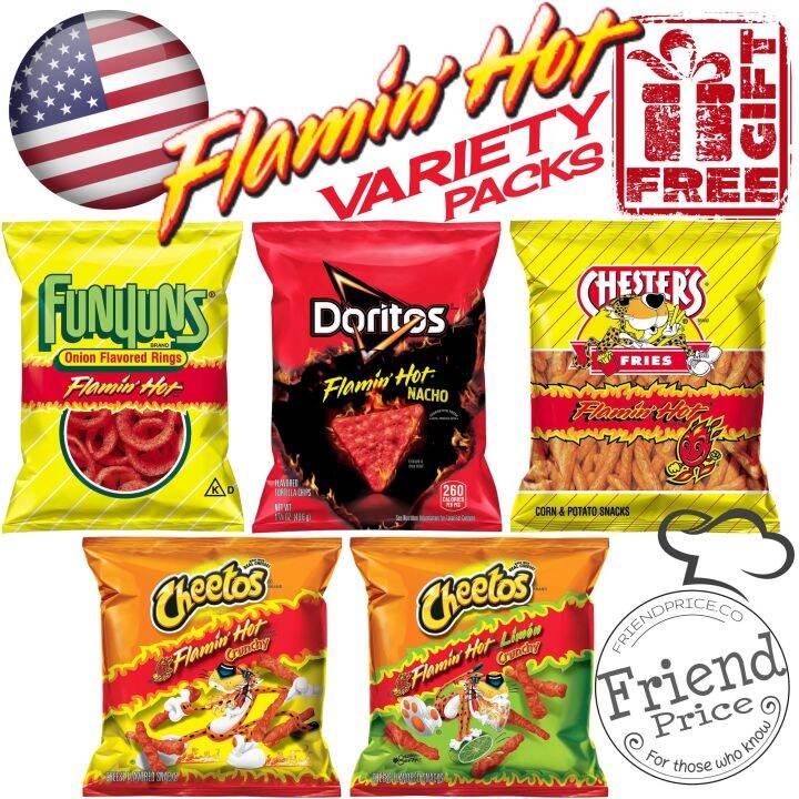 Usa Direct Flamin Hot Frito Lay Variety Pack Flamin Hot Cheetos