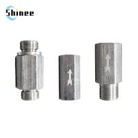 ☬✧ Pneumatic Check Valve Hexagonal Copper Nickel Plated Male Female thread 1/8 quot; 1/4 quot; 3/8 quot; 1/2 quot; Gas One Way Valve Air Brass Valve