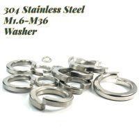 1/2/5/10/20/50pcs High Quality 316 Stainless Steel Spring Washers Meson Elastic Opening Anti Loose American System M1.6 M36