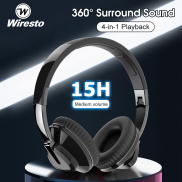 Wiresto Tai Nghe Chụp Tai Bluetooth Tai nghe bluetooth chụp tai không dây