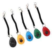 1 Pc Training Oval Whistle Trainer Adjustable Wristband Sound Keychain Dog Supplies