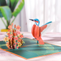 3D Butterfly Unicorn Birthday Card for Kids Children Cute Animal Pop-Up Greeting Cards Baby Shower Gifts