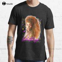 Whitney Houston Essential T-Shirt Men Shirts Fashion Funny Art Streetwear Cartoon Tee Custom Gift Xs-All Seasons New Popular 4XL 5XL 6XL