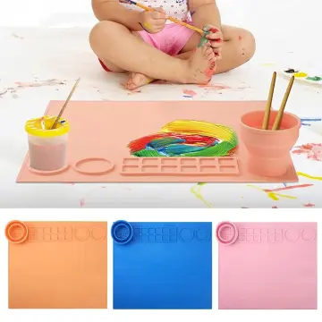 DIY Creations Craft Silicone Painting Mat with Cleaning Cup for Painting  Resin Casting Nonstick Drawing - China Silicone Painting Mat and Silicone  Drawing Mat Kids Placemat price