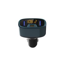 New C52S Car Accessories HandsFree Bluetooth Car FM Transmitter Audio Dual USB Car Charge Car MP3 Player