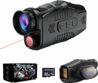 JStoon Digital Night Vision Monocular with Infrared Illuminator &amp; Video Recording, 984ft Long Distance, 1080P Night Vision Goggles Binoculars for Hunting, Camping, Surveillance with 32 GB SD Card