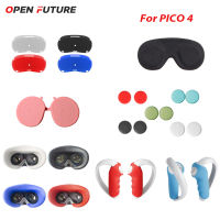 อัพเกรดใหม่สำหรับ Pico 4ฝาครอบป้องกันชุด VR Touch Controller Shell พร้อมสายคล้องคอสำหรับ PICO 4 VR อุปกรณ์เสริม