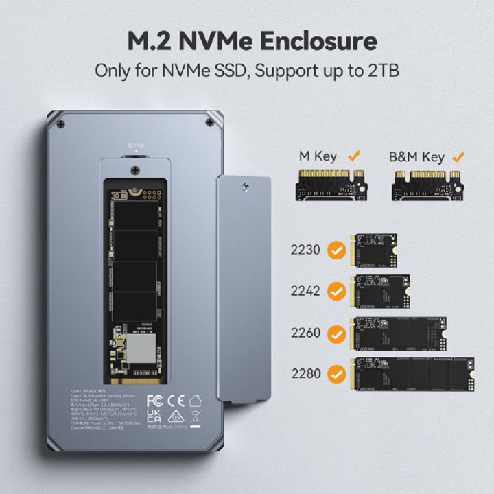 idsonix-type-c-hub-nvme-enclosure-usb-3-1-ถึง-m-2-nvme-ssd-เคส-4k-60hz-sd-tf-rj45-multi-port-docking-station-hub-สำหรับแล็ปท็อป