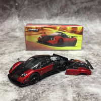 Tarmac Works 1:64 Model Car Paga Zonda Cinque Rosso Alloy Running Vehicle- Metal Red