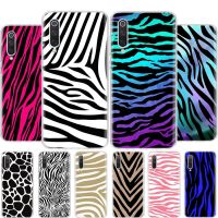 Zebra Print Clip Art Phone Case For Xiaomi Mi 11T 11i 11 Ultra 10 Lite 5G 12 Pro 12X 10T 9T 9 8 6X 5X Coque Shell