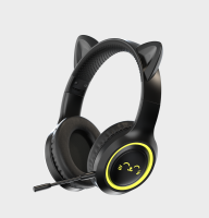 BETENO (หูแมว มีไฟ) BH-B300 KITTY EAR BLUETOOTH 5.3 HEADSET + MIC