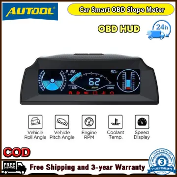 X90 On-Board Computer Display OBD2 Car Speedometer OBD Gauge with