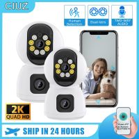 iCsee 2K 4MP PTZ IP Camera WIFI Smart Home Security Surveillance Cameras Two-way Audio Baby Pet MonitorVideo Cam Household Security Systems Household