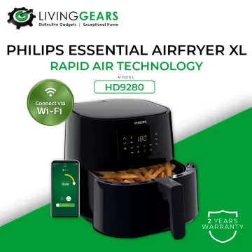 Philips Essential Connected XL Basket AirFryer with Rapid Air
