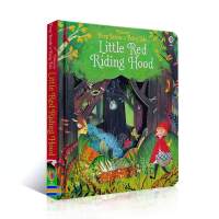 Usborne หนังสือ Peep Inside A Fairy Tale Little Red Riding Hood 3D Flip Book Story Book Bedtime Reading Book English Learning Materials for Kids Toddler Book หนังสือเด็กภาษาอังกฤษ ภาพสามมิติ หนังสือเด็ก หนังสือเด็ก  หนังสือเด็กภาษาอังกฤษ