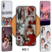 Casing หรับ OPPO A91 F15 A81 A92 A72 A52 A93 A94 Reno 2 2Z 2F 3 4 5 5K 6 4Z 6Z Lite Pro Plus A92S ni27 Black Jennie Jisoo Rose Lalisa Lisa Pink Pattern Phone เคสโทรศัพท์